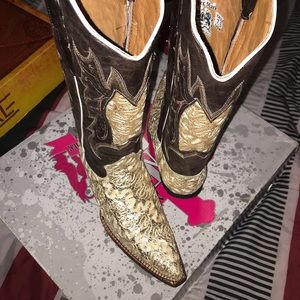 Tanner mark ladies cowboy boots